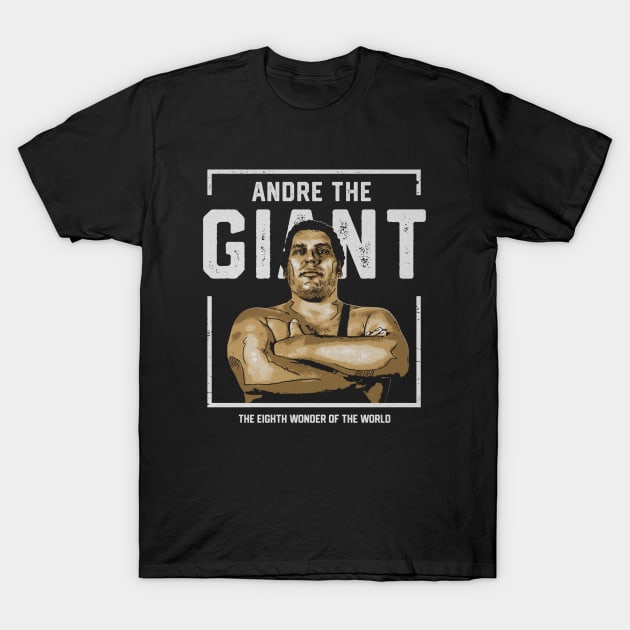 Andre The Giant Intimidation T-Shirt by MunMun_Design